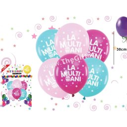 Set 20 de baloane "La Multi Ani