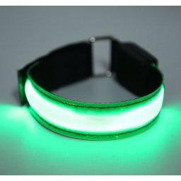 Bratara cu LED-uri, reflectorizanta, pentru sportivi