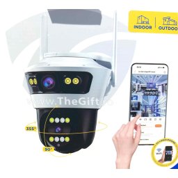 Camera de supraveghere Wi-Fi, exterior si interior, PTZ, HD