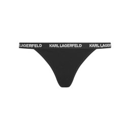 Karl Lagerfeld Slip negru / alb natural