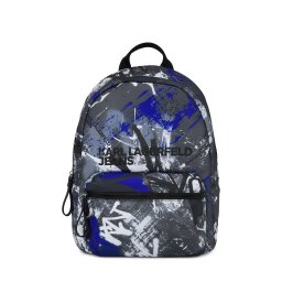 KARL LAGERFELD JEANS Rucsac albastru / negru / alb