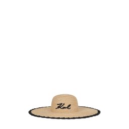 Karl Lagerfeld Pălărie bej / negru