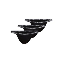Karl Lagerfeld Slip negru / alb