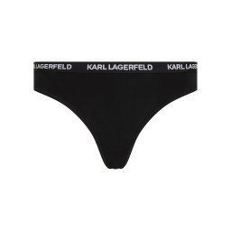 Karl Lagerfeld Tanga negru / alb murdar