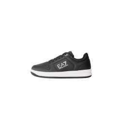 EA7 Emporio Armani Sneaker low 'SLASHER' negru / alb