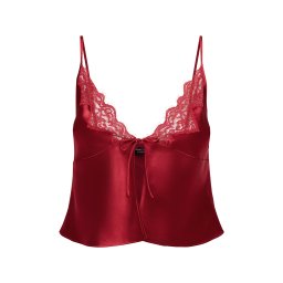 Hunkemöller Bluză de noapte 'MYA' rubiniu