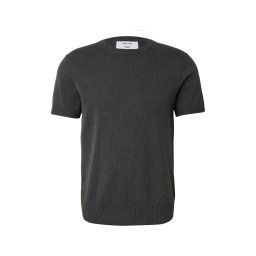 DAN FOX APPAREL Tricou 'Matteo' gri amestecat