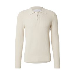 DAN FOX APPAREL Tricou 'Curt' alb murdar