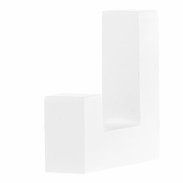 Agatatoare Cuier R-Touch33 , cu montaj ascuns ,1 carlig 40x12 mm