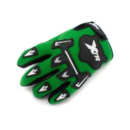 Manusi enduro atv cross XTR X1 Junior, culoare verde, marime YM