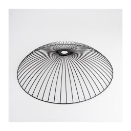 Abajur universal CURITIBA, Ø 60 cm, negru