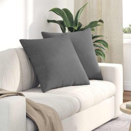 Perne pentru canapea 2 pcs Gri închis 60 x 60 cm tesatura GartenMobel Dekor