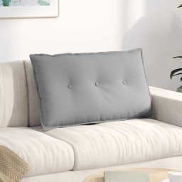 Perna pentru spate Gri nori 80 x 19 x 50 cm tesatura GartenMobel Dekor