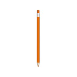 Creion colorat mecanic din plastic M&G, portocaliu