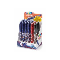 Roller cu ștergere 0.7 mm Carioca Oops Pop, 24 buc/display