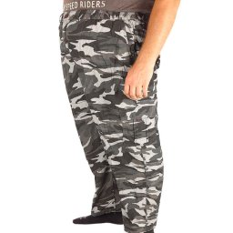 Pantaloni de camuflaj mărimi mari HX880 Kaki iarna