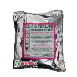 Calciu furajer cu drojdie de bere, 1 kg