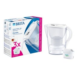 Starter pack Brita Cana filtranta Marella White 2.4 L + 3 filtre Maxtra Pro