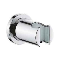 GROHE 27074000 - Suport de perete pentru duș RAINSHOWER cu rozetă rotundă, crom lucios