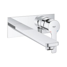 GROHE 23444001 - Baterie pentru lavoar cu două găuri LINEARE, 207 mm, crom lucios