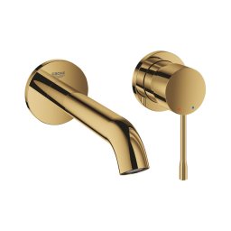 GROHE 19408GL1 - Baterie pentru lavoar ESSENCE cu două găuri, 183 mm, aurie