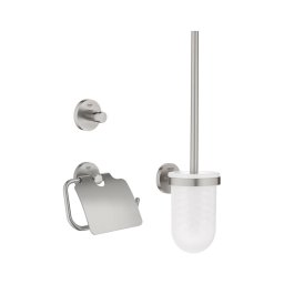 GROHE 41204DC0 - Set accesorii WC START 3-în-1, inox