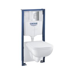 GROHE SOLIDO Set pentru WC, 1,13 m, ceramică albă - 39817000
