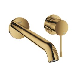 GROHE 19967GL1 - Baterie pentru lavoar ESSENCE 230 mm, montaj în 2 găuri, aurie