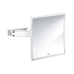 GROHE 40808000 - Oglindă cosmetică SELECTION CUBE 22,3 × 22,3 cm, crom lucios