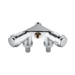 GROHE 41020000 - Ventil dublu EGGEMANN 12” crom lucios