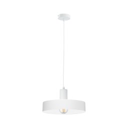 Lustră pe cablu ARCANE 1xE27/60W/230V, alb