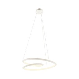Redo 01-3376 - Lustră LED reglabilă pe cablu STORM LED/60W/230V Ø 80 cm albă