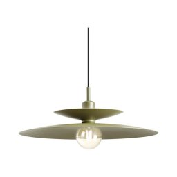 Redo 01-3050 - Lustră pe cablu GUNNAR, 1xE27/42W/230V, Ø 50 cm, verde