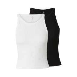 ONLY Top 'ONLEMMA' negru / alb