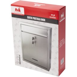 CUTIE POSTALA INOX 260X350X80MM
