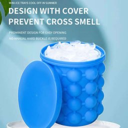 Iceish 2-in-1 aparat de făcut cuburi de gheață și răcitor de băuturi