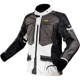 Geaca moto barbati LS2 NORWAY, culoare negru gri, marime 2XL