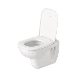 Duravit 45351900A1 - Vas WC suspendat D-CODE cu capac, ceramică/alb lucios
