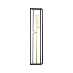 Jupiter 1911 - Lampadar NEPTUN 4xG9/14W/230V auriu/negru/bej fumuriu