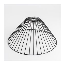 Abajur universal CURITIBA Ø 45 cm, negru