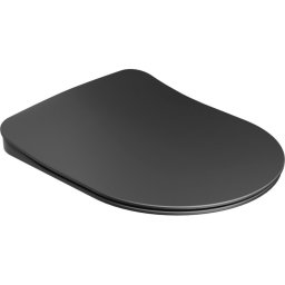 Capac WC Ravak X01795 SoftClose CHROME, negru