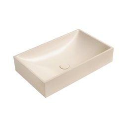 Sapho - Lavoar pentru montare pe blat 58x36 cm, finisaj beton/bej