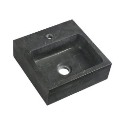 Sapho - Lavoar suspendat BLOK 30 x 30 cm, antracit
