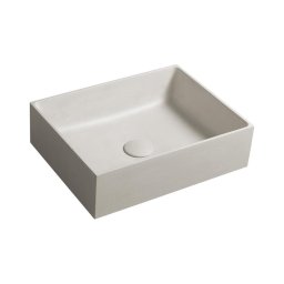 Sapho - Lavoar pentru blat FORMIGO 47,5 x 36,5 cm, beton/nisip mat