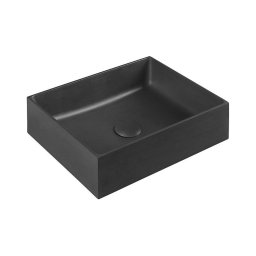 Sapho - Lavoar pentru blat FORMIGO 47,5 x 36,5 cm beton/negru