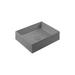 Sapho - Lavoar pentru blat FORMIGO 47,5 x 36,5 cm beton/gri