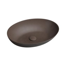 Sapho - Lavoar pentru blat FORMIGO 60x40 cm beton/maro