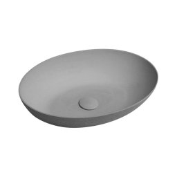 Sapho - Lavoar pentru blat FORMIGO 60 x 40 cm beton/gri