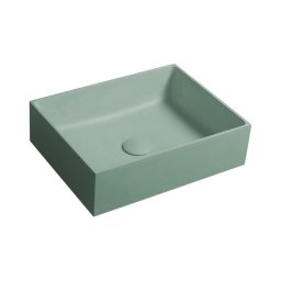 Sapho - Lavoar pentru blat FORMIGO 47,5x36,5 cm beton/verde