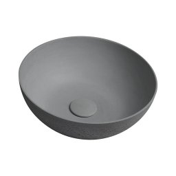 Sapho - Lavoar FORMIGO pentru blat Ø 39 cm, beton/gri mat
